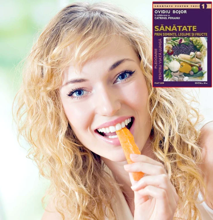 Mai multe detalii găsiţi în cartea „Sănătate prin seminţe, legume şi fructe”, editura Fiat Lux. Pentru comenzi, puteţi suna la 021-331.68.94 sau 0723-327.124.