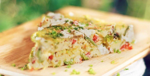Fritatta cu legume si branza de capra jpeg