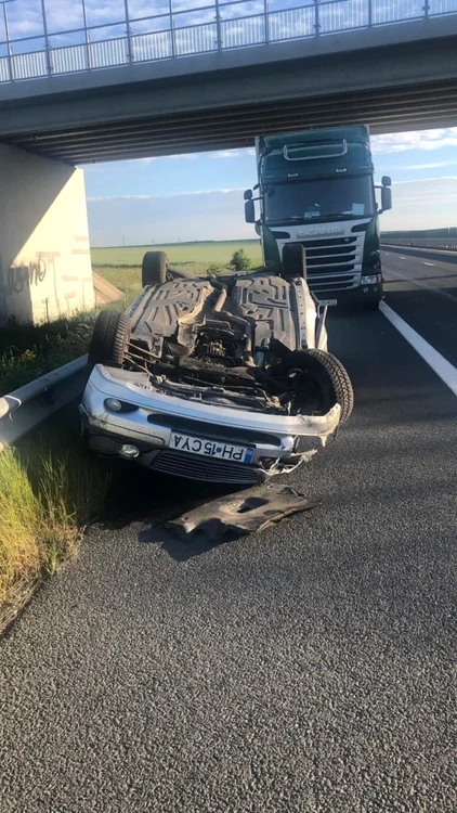 Accident grav în Timiş FOTO ISU