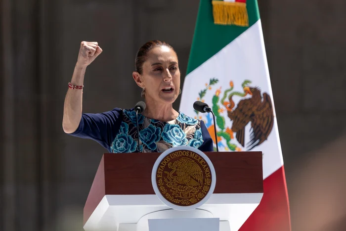 Președinta Mexicului Claudia Sheinbaum are o rată ridicată de popularitate FOTO EPA-EFE