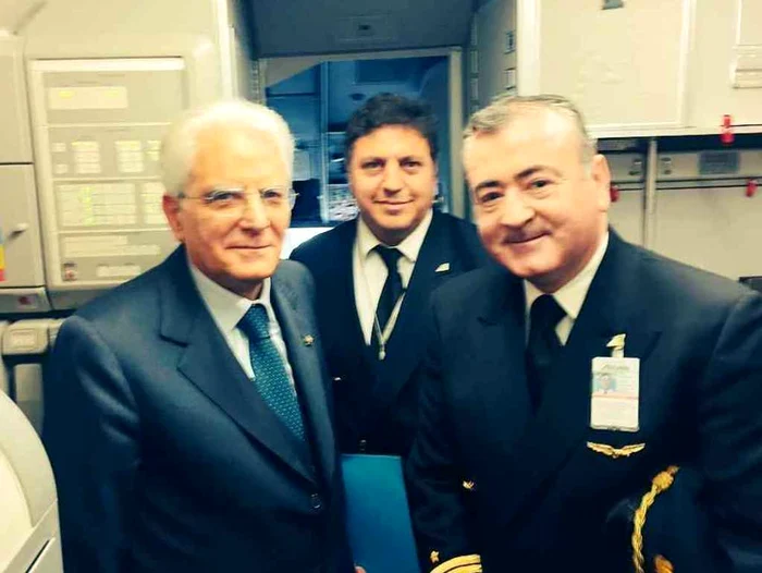 
    Maurizio Foglietti s-a fotografiat alături de Sergio Mattarella, presedintele italieifoto: agi.it  