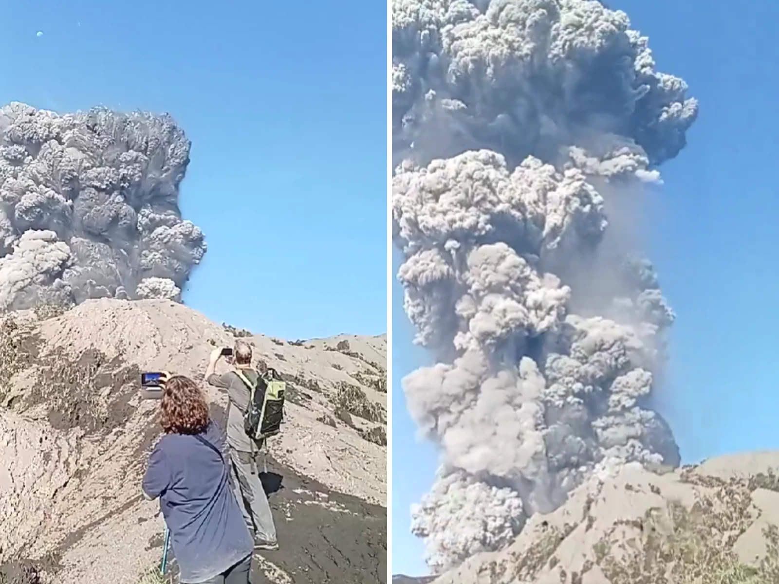 Un vulcan a erupt în Indonezia: trei persoane au murit, iar altele au rămas blocate pe munte