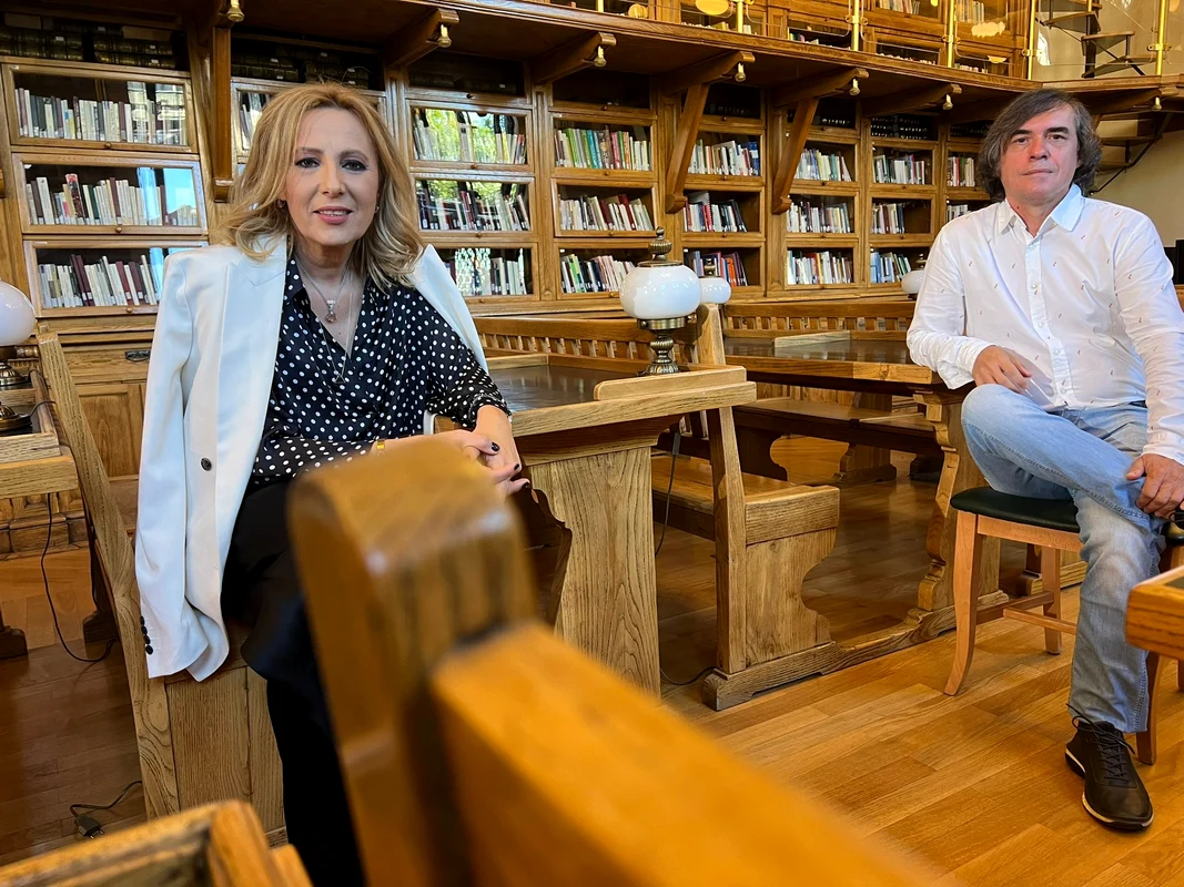 Irina Păcurariu și Mircea Cărtărescu