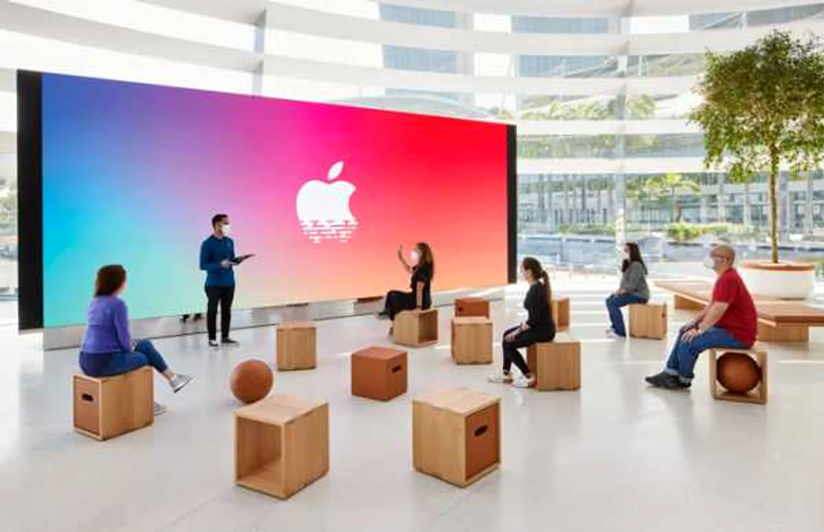 Apple Marina Bay Sands foto via Apple