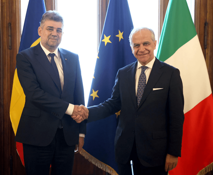 Ciolacu, întâlnire cu ministrul de interne italian: Contăm pe sprijinul neclintit pentru aderarea la Schengen