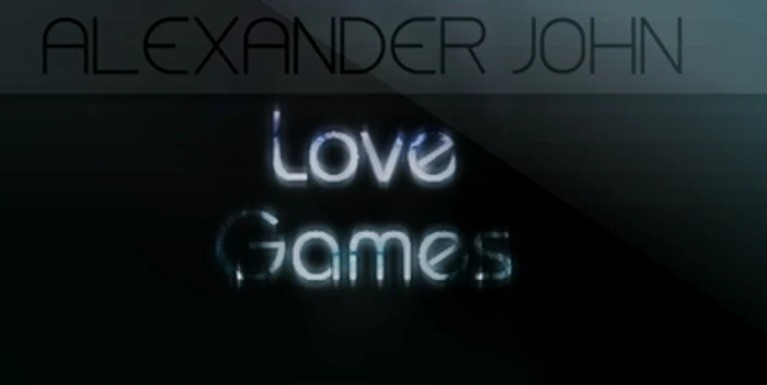 Coperta single-ului Love Games - Alexander John.
