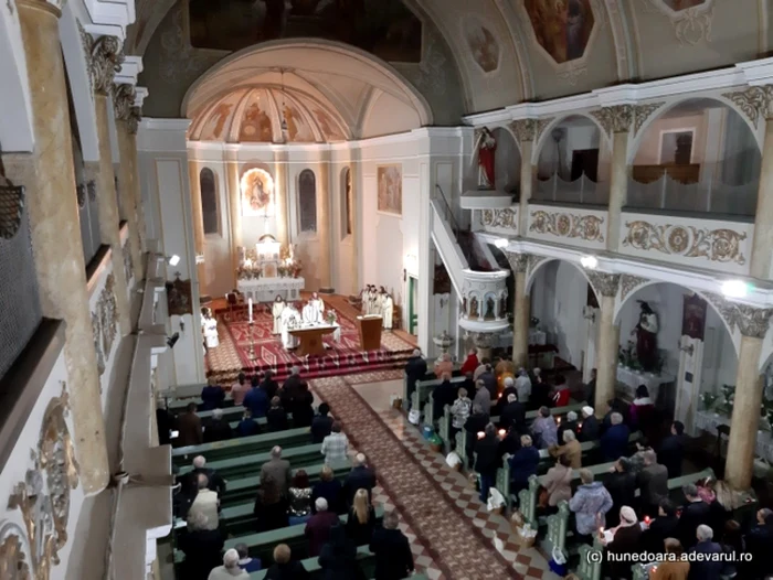 inviere biserica romano catolica hunedoara