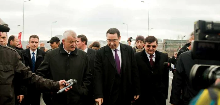 Victor Ponta a participat la inaugurarea Pasajului Chişinău.FOTO Mediafax