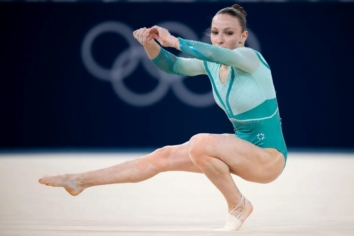 Ana Maria Bărbosu a cucerit bronzul la sol la Jocurile Olimpice (FOTO: Profimedia)