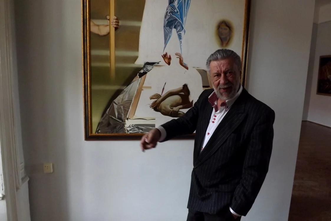 Nicolae Maniu prezintă ultimul său tablou: "Întoarcerea pictorului risipitor"