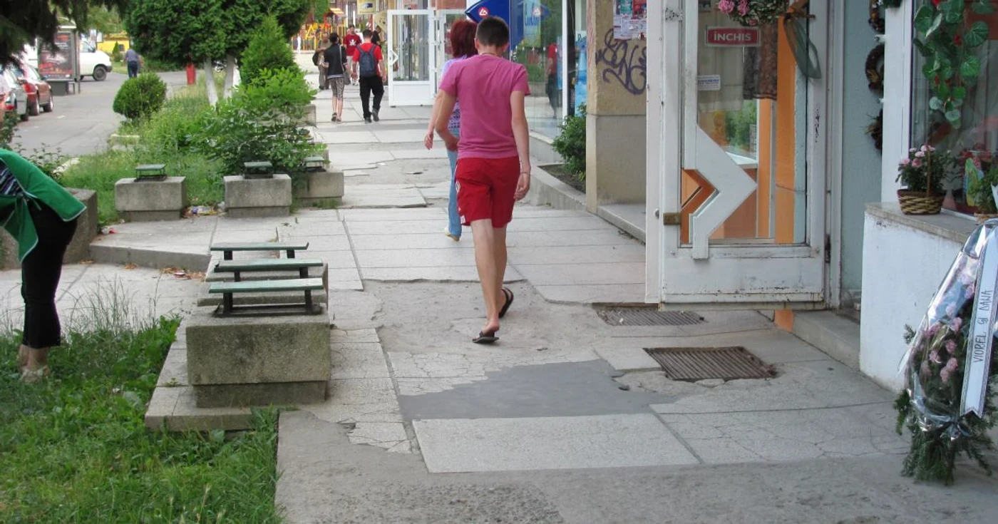 Strada Cutezanței e în paragină