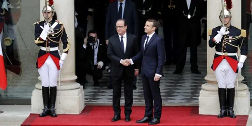 Emmanuel Macron a fost învestit preşedinte FOTO EPA