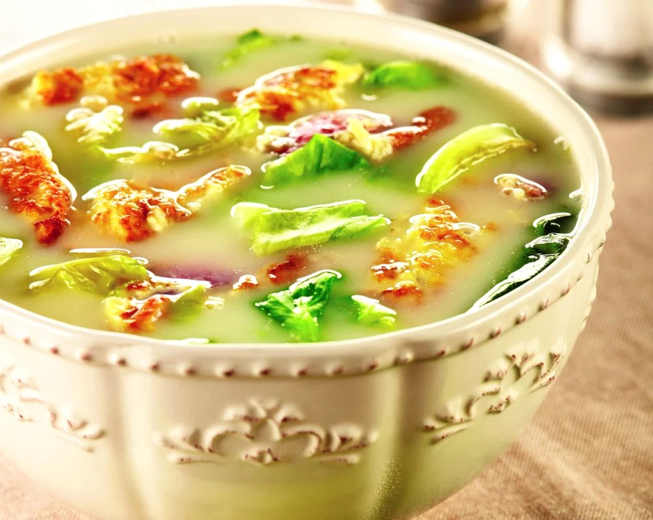 ciorba de salata cu omleta jpeg