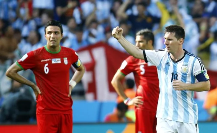 
    Iranienii au fost rapusi de Messi  