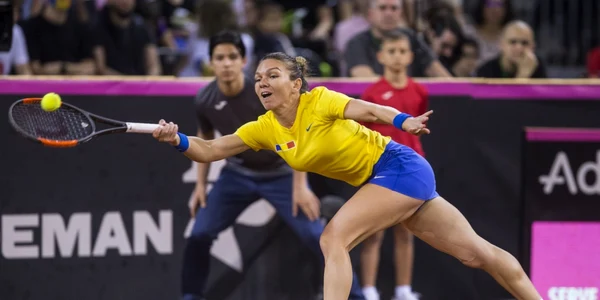 Simona Halep - Fed Cup Cluj FOTO Inquam Manases Sandor