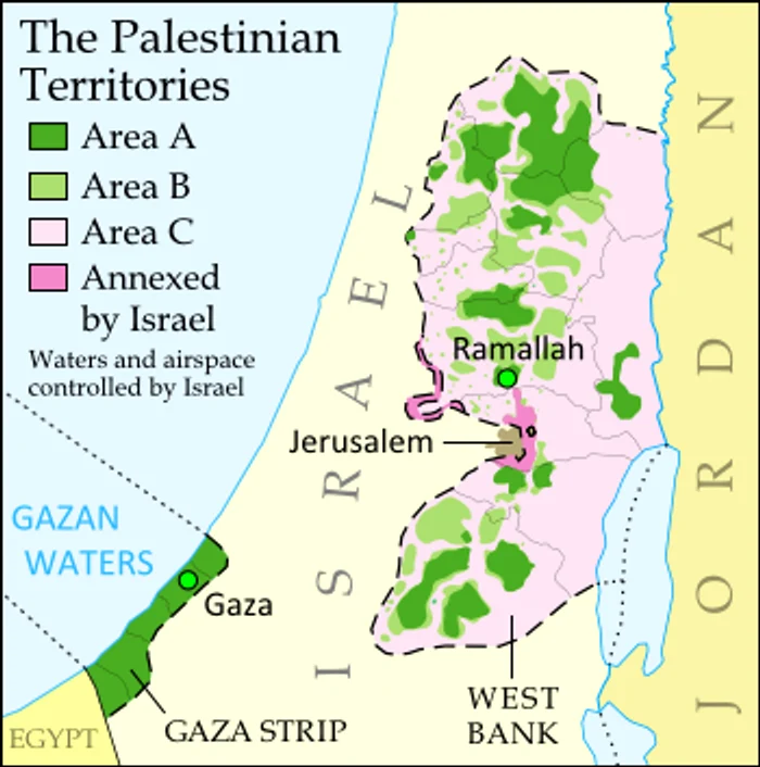 palestine oslo areas png png