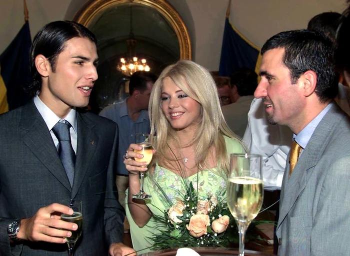 Adrian Mutu și Alexandra Dinu au fost căsătoriți între 2001 și 2003. Foto Arhivă Adevărul