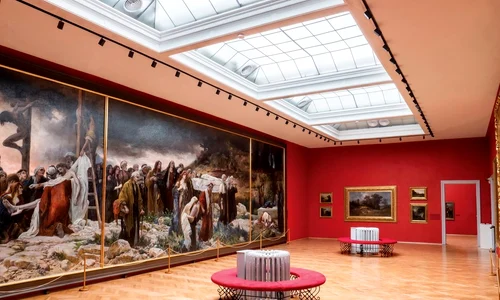 Un nou spațiu expozițional, deschis în Pinacoteca Palatului Cultural Arad (foto: Complexul Muzeal Arad)