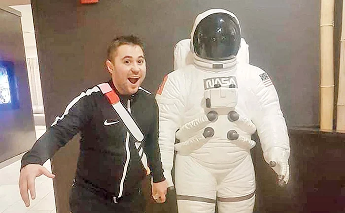 Cezar s-a fotografiat la Cape Canaveral