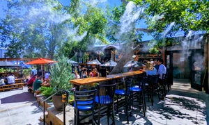 Aspersoare terasă restaurant Foto Icemountainmist com jpg