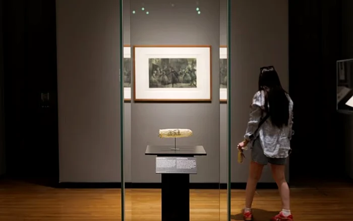 Prezervativul a fost achiziționat la o licitație de muzeul din Amsterdam. Foto: Getty Images