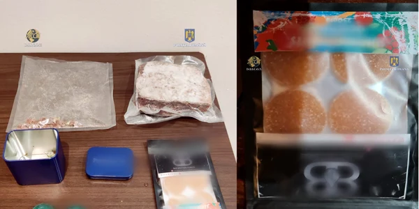 Drogurile folosite în prăjitura de la petrecerea cu stupefiante din Râmnicu Vâlcea Foto DIICOT jpeg