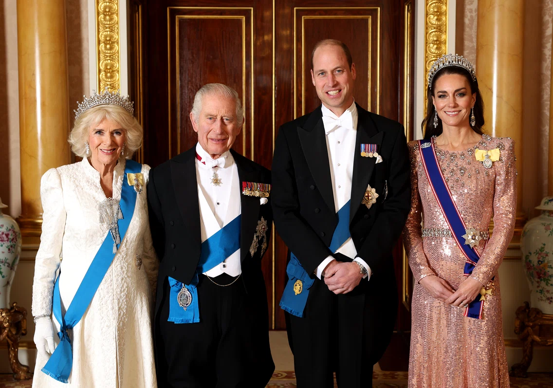 Camilla și Kate la balul diplomatic din decembrie. FOTO: Profimedia