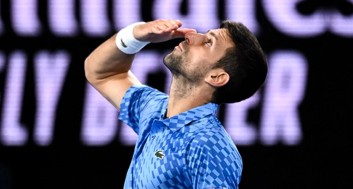 Novak Djokovici, la probabil ultima reprezentație din carieră la Australian Open. Foto EPA EFE