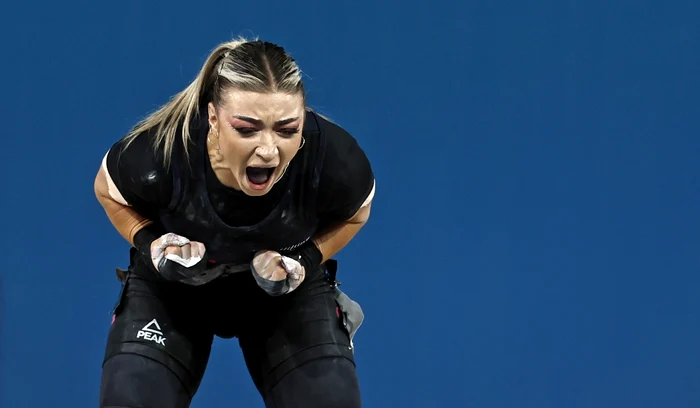 Mihaela Cambei, una dintre halterofilele momentului la nivel internațional (FOTO: EPA)