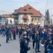 protest mineri si energeticieni la CEO targu jiu foto facebook cronica romaneasca jpg