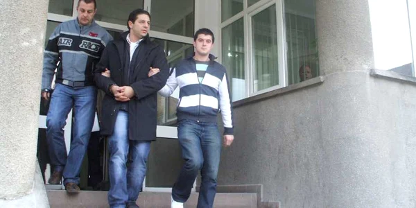 Italianul Giovanni Granieri înainte de a fi prezentat procurorilor