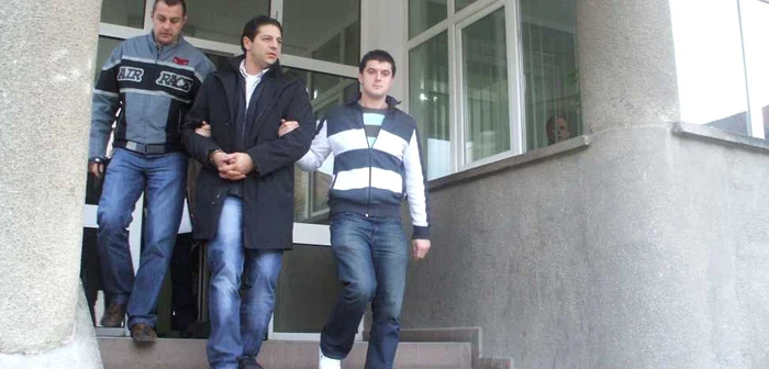 Italianul Giovanni Granieri înainte de a fi prezentat procurorilor