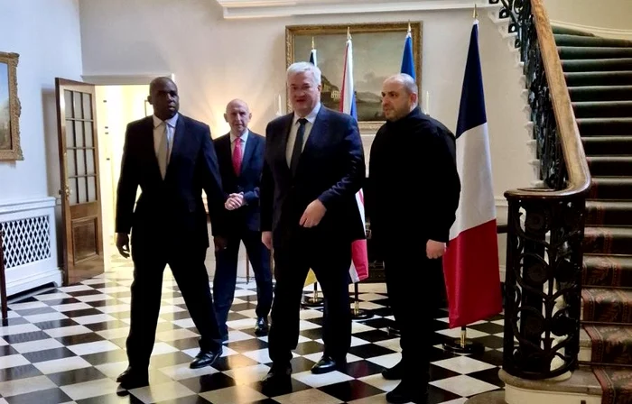 Delegația ucraineană la Londra/FOTO:X