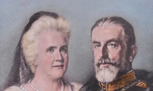 Carol I și Elisabeta, primul cuplu suveran al României png