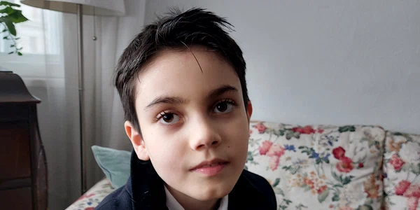 Filip Pricop scriitor 9 ani foto arhiva personala jpg