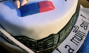Tortul de nuntă al Adelinei Pestriţu jpeg