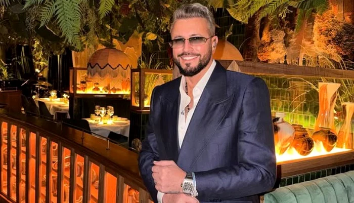 Cătălin Botezatu, înainte de a fi jefuit de ceasul de colecție, la Londra foto: Instagram 