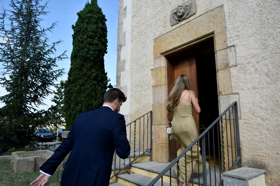 Gerard Pique și Clara Chia la nunta lui Marc Pique, Foto Profimedia (4) jpg