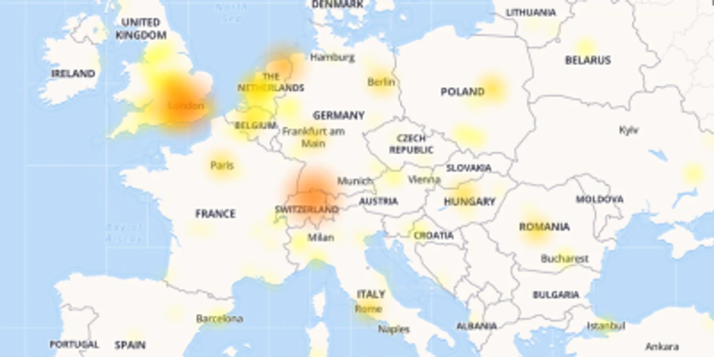 Facebook DownDetector