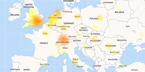 Facebook DownDetector
