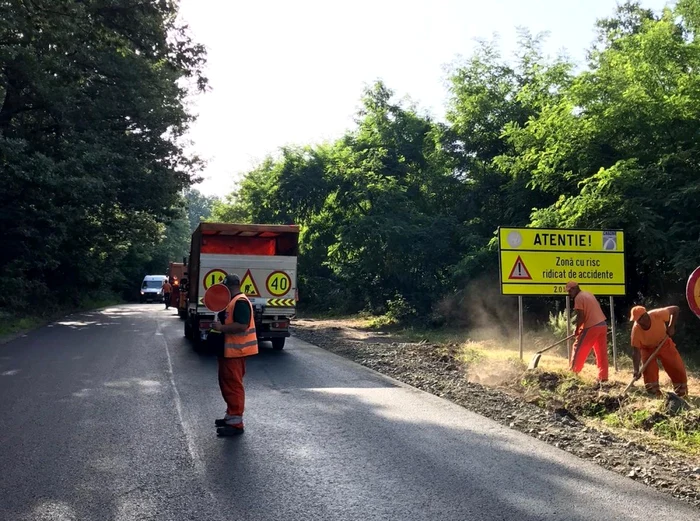 DN 68 Margina-Holdea este cel mai circulat drum din ţară FOTO DRDP Timişoara