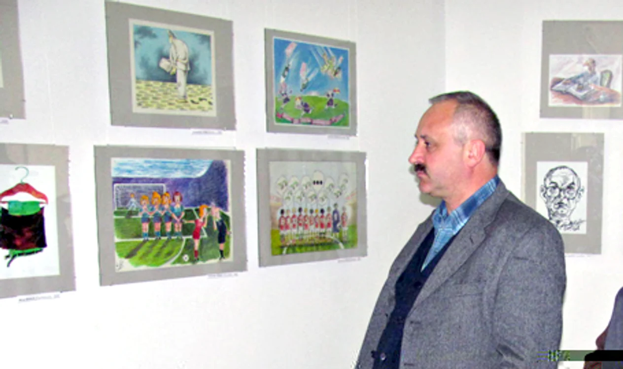 Vasluienii pot admira opere ale caricaturiştilor de marcă