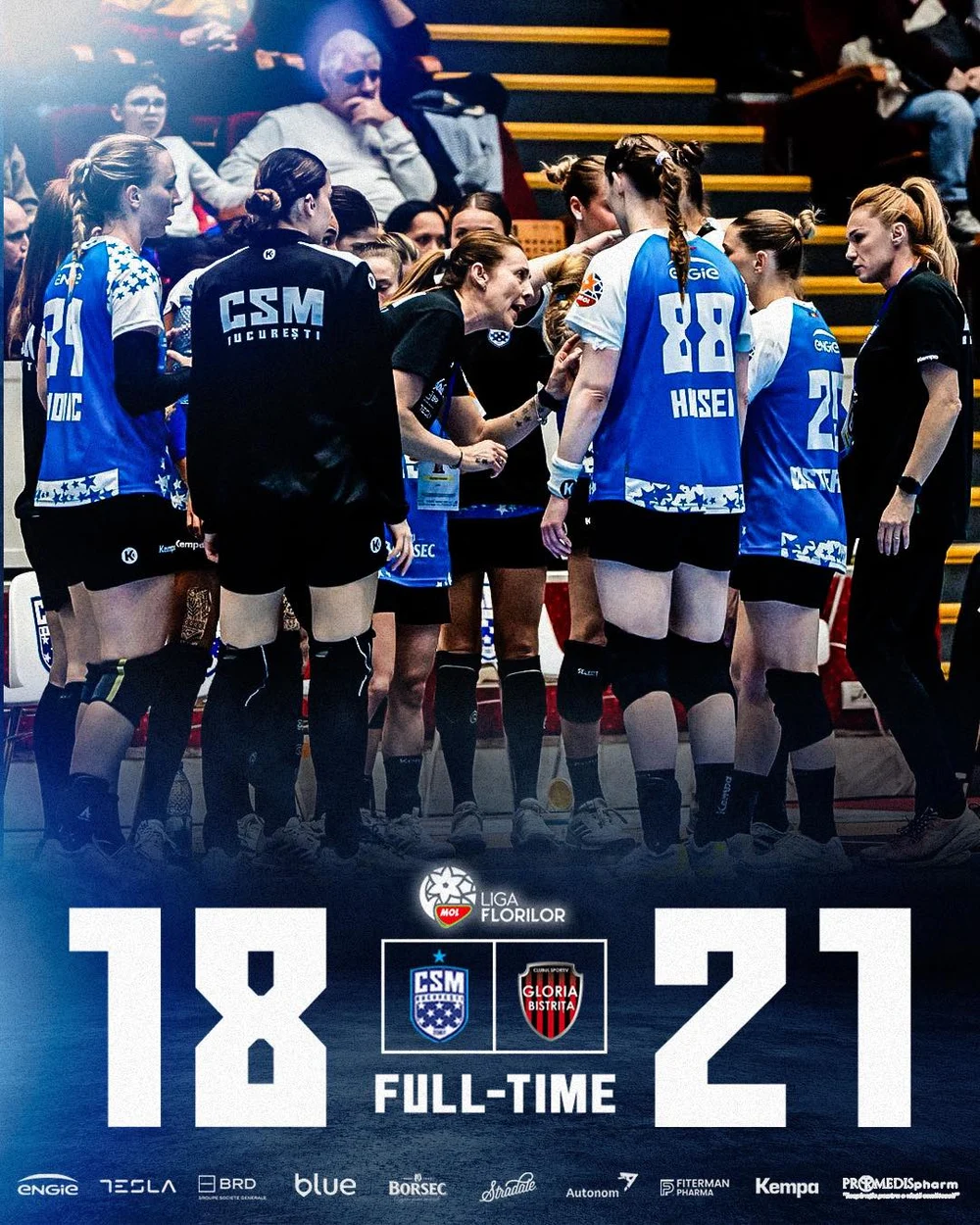 CSM București, faliment în campionatul intern. Antrenoarea și-a jignit jucătoarele: „Sunteți proaste?”