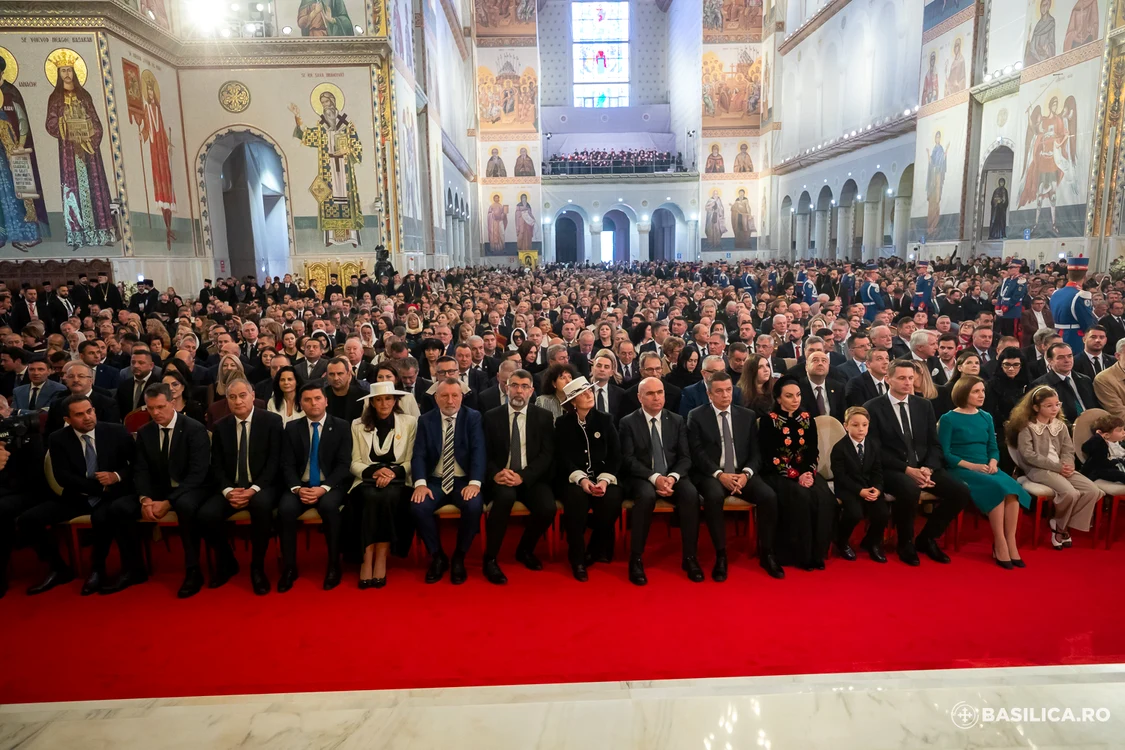 Sfințirea Catedralei Naționale FOTO: Patriarhia Română