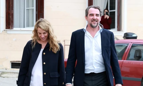 Prințul Nikolaos și Chrisi Vardinogianni, Profimedia jpg