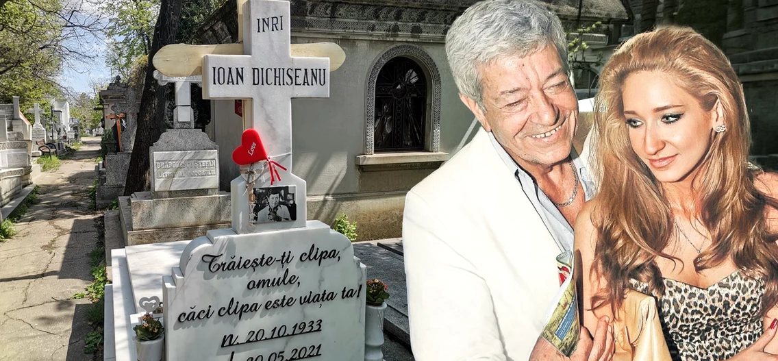 Ioana și-a adorat celebrul tată. Merge adesea la mormântul părintelui drag, din cimitirul Bellu