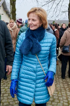 Majestatea Sa Margareta la târgul de Crăciun de la Săvârșin. FOTO: Daniel Angelescu, Casa Majestății Sale