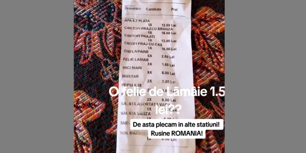 roman  socat de preturile unui restaurant din costinesti    sa ceri 1 50 pe jumatate de felie de lamaie rusine jpg