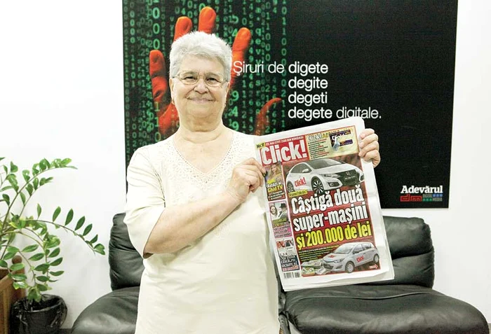 
    Lozul norocos i-a adus IlincăiObadă suma  de 300 de lei Foto: Click!  