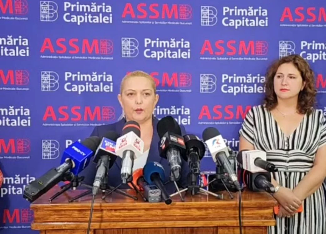 Oana Sivache, directoarea ASSMB - Foto Arhiva Captură Video